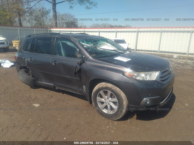 TOYOTA HIGHLANDER 2013 5tdzk3eh8ds097386