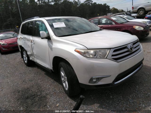 TOYOTA HIGHLANDER 2013 5tdzk3eh8ds115319