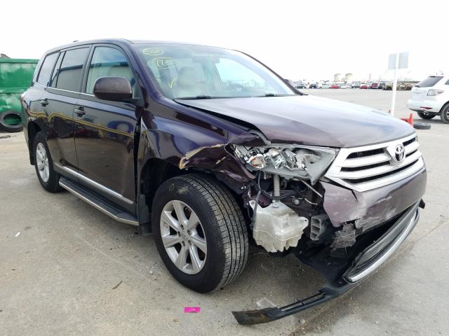 TOYOTA HIGHLANDER 2013 5tdzk3eh8ds123792