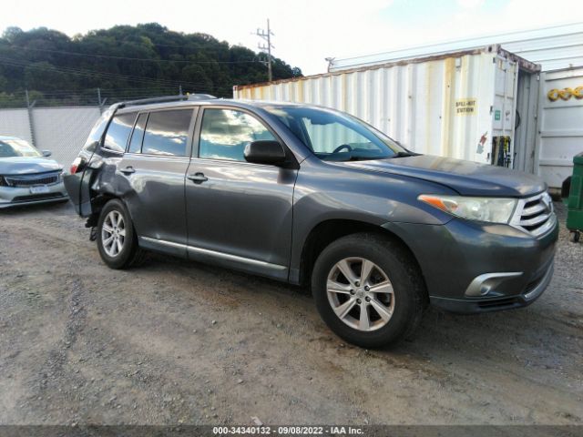 TOYOTA HIGHLANDER 2013 5tdzk3eh8ds132167