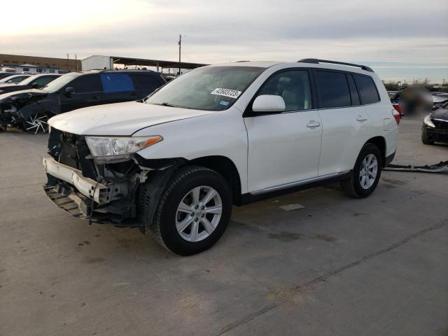 TOYOTA HIGHLANDER 2013 5tdzk3eh8ds132735