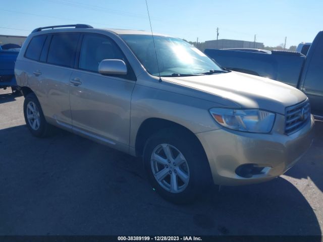 TOYOTA HIGHLANDER 2010 5tdzk3eh9as002927