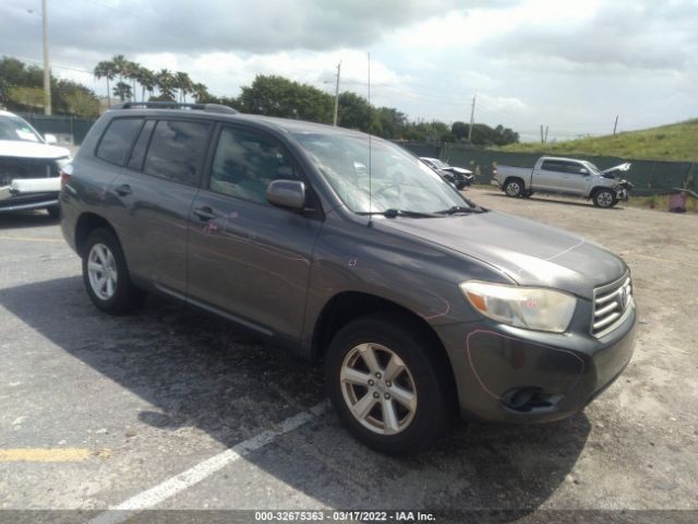 TOYOTA HIGHLANDER 2010 5tdzk3eh9as020036