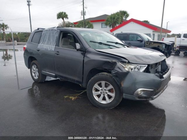 TOYOTA HIGHLANDER 2011 5tdzk3eh9bs027649