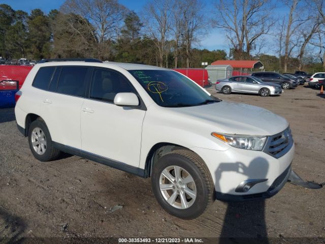 TOYOTA HIGHLANDER 2011 5tdzk3eh9bs029157