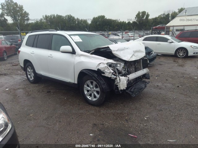 TOYOTA HIGHLANDER 2011 5tdzk3eh9bs034830