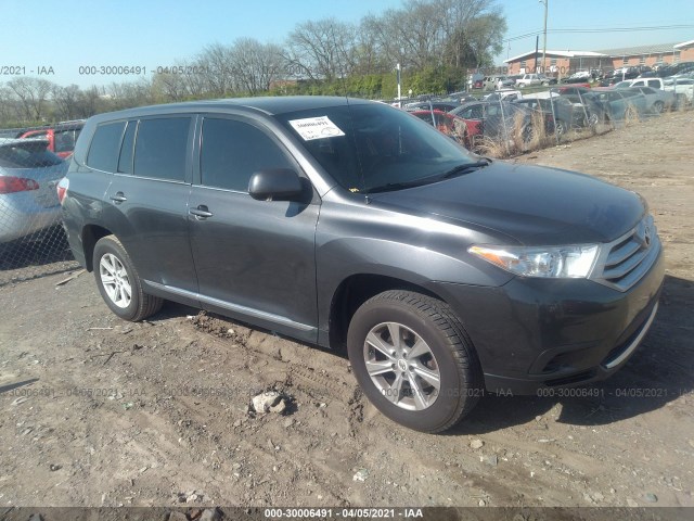 TOYOTA HIGHLANDER 2011 5tdzk3eh9bs046413