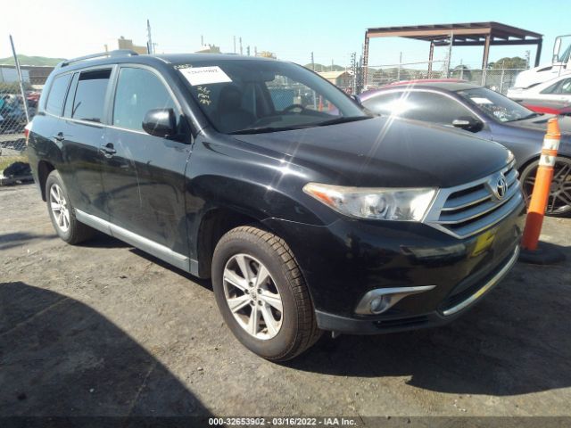 TOYOTA HIGHLANDER 2011 5tdzk3eh9bs047402