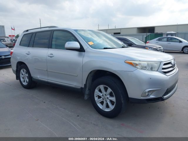 TOYOTA HIGHLANDER 2012 5tdzk3eh9cs054142