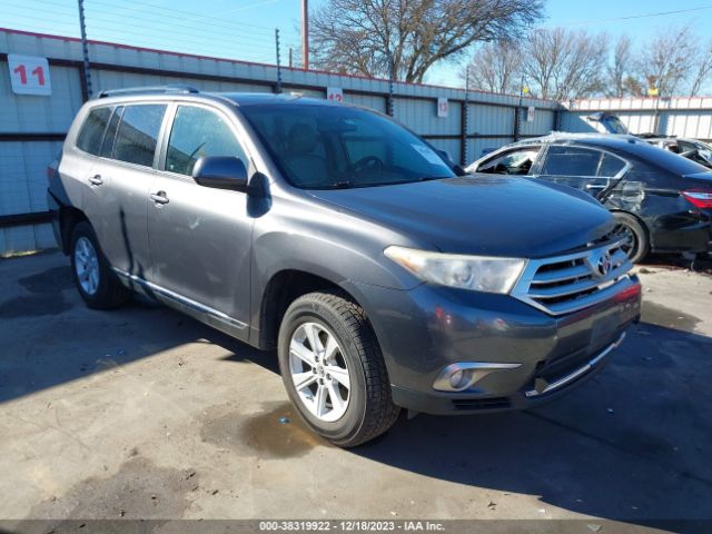 TOYOTA HIGHLANDER 2012 5tdzk3eh9cs056098