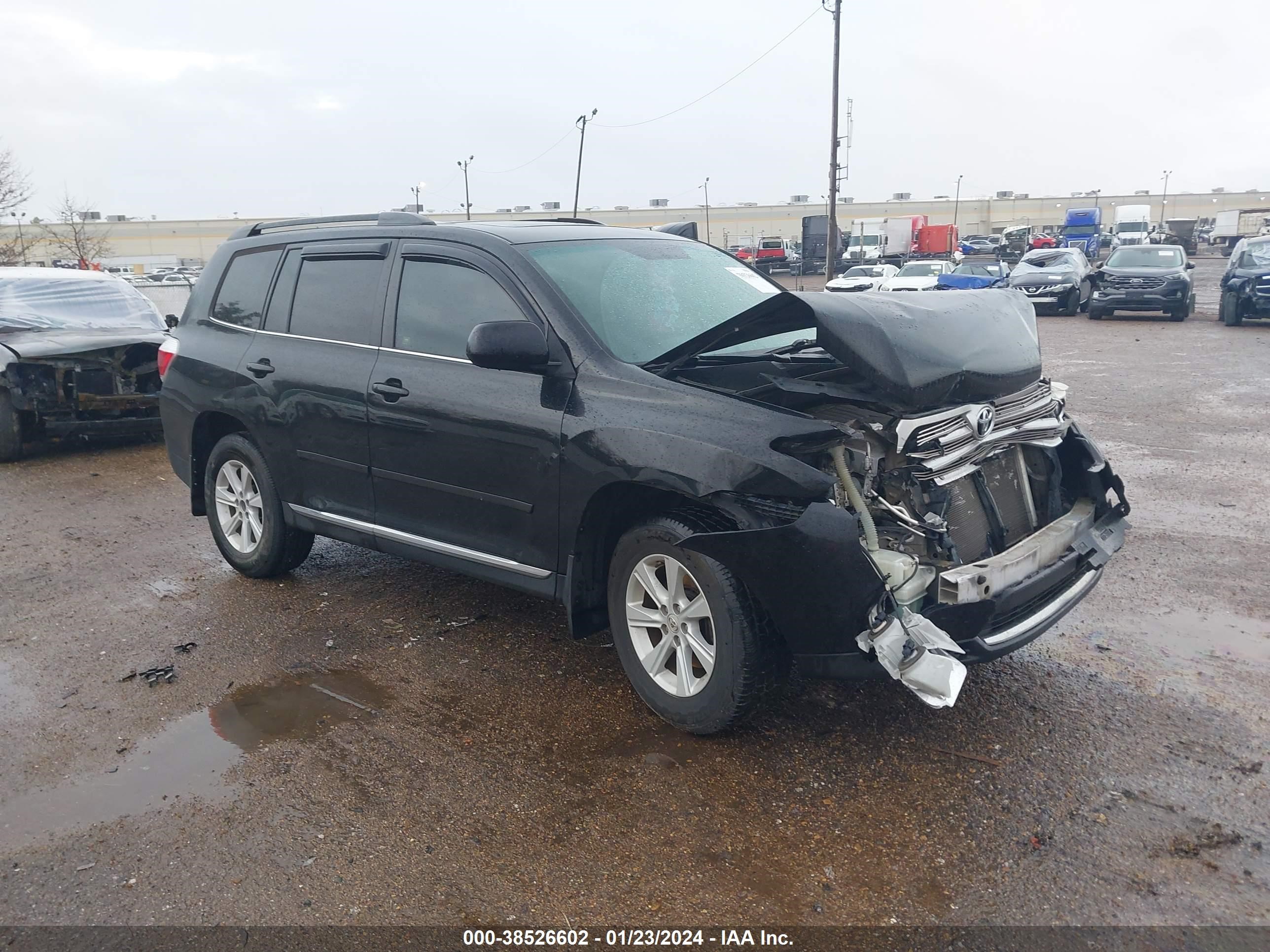 TOYOTA HIGHLANDER 2012 5tdzk3eh9cs059194