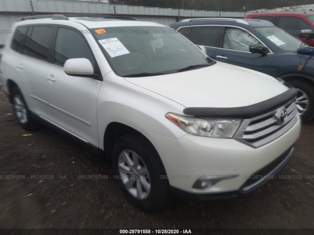 TOYOTA HIGHLANDER 2012 5tdzk3eh9cs075167