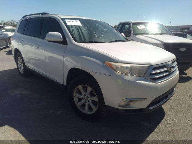 TOYOTA HIGHLANDER 2012 5tdzk3eh9cs075878