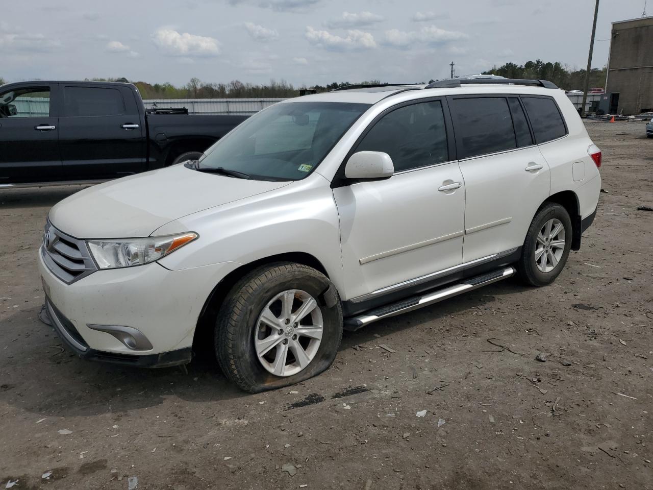 TOYOTA HIGHLANDER 2012 5tdzk3eh9cs075959