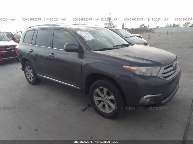 TOYOTA HIGHLANDER 2012 5tdzk3eh9cs081535