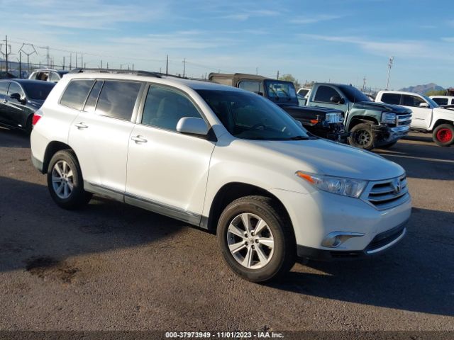 TOYOTA HIGHLANDER 2012 5tdzk3eh9cs084077