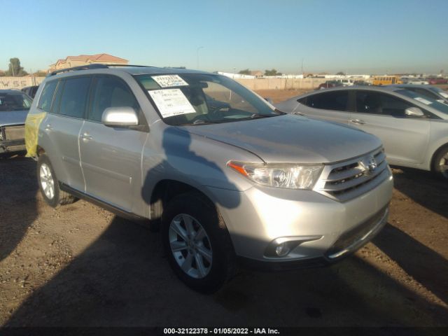 TOYOTA HIGHLANDER 2012 5tdzk3eh9cs089621