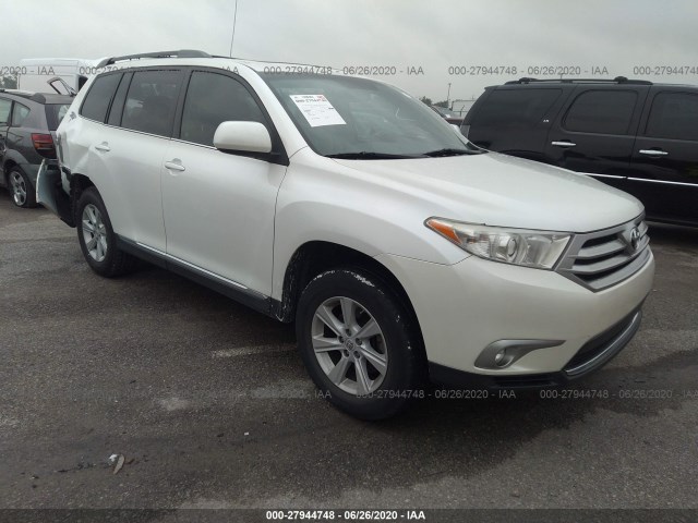 TOYOTA HIGHLANDER 2013 5tdzk3eh9ds094612