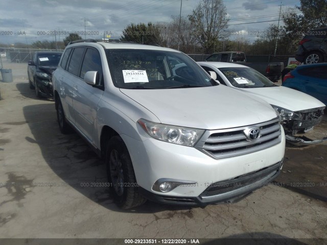 TOYOTA HIGHLANDER 2013 5tdzk3eh9ds098966