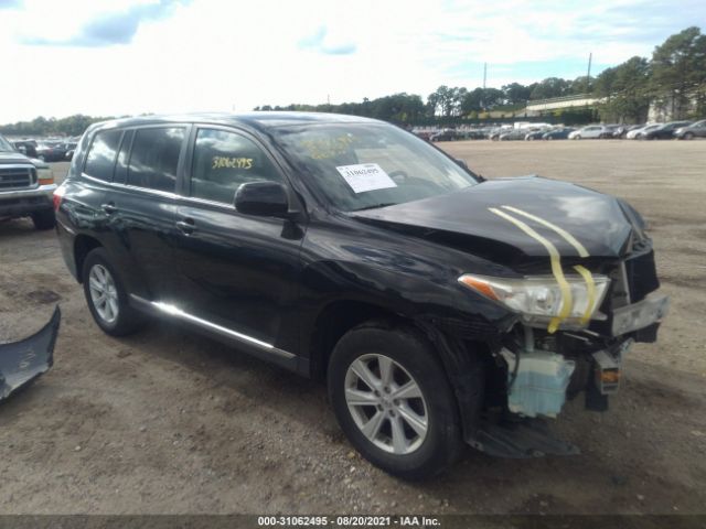 TOYOTA HIGHLANDER 2013 5tdzk3eh9ds102014