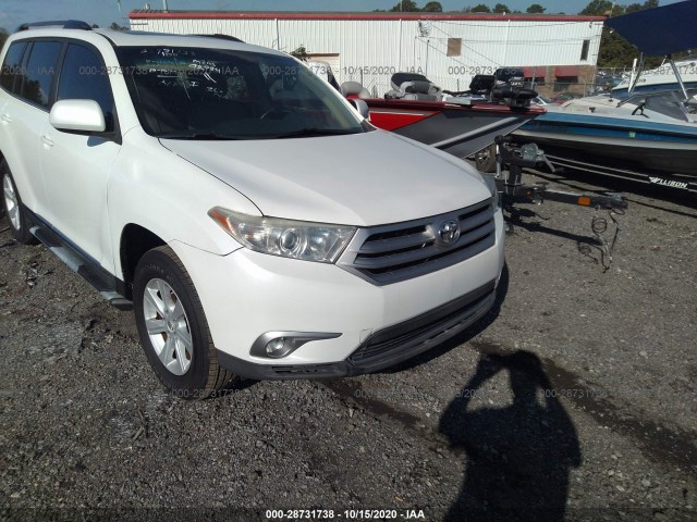 TOYOTA HIGHLANDER 2013 5tdzk3eh9ds103132