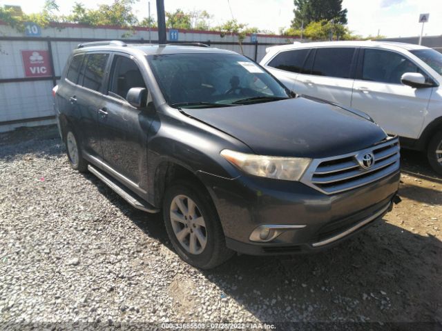 TOYOTA HIGHLANDER 2013 5tdzk3eh9ds125731