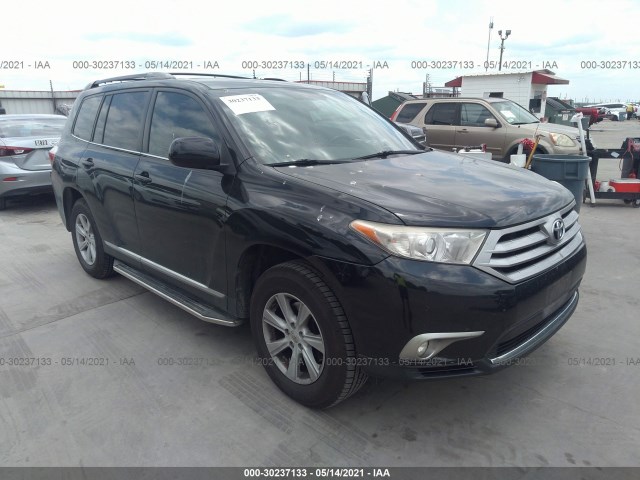 TOYOTA HIGHLANDER 2013 5tdzk3eh9ds129990