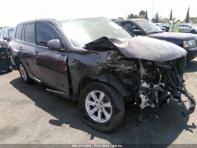 TOYOTA HIGHLANDER 2013 5tdzk3eh9ds130962