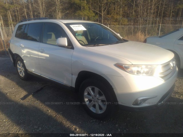 TOYOTA HIGHLANDER 2013 5tdzk3eh9ds134915