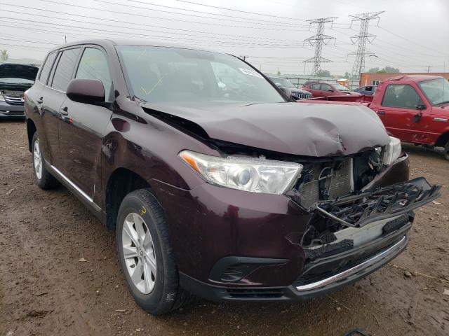 TOYOTA HIGHLANDER 2013 5tdzk3eh9ds135899