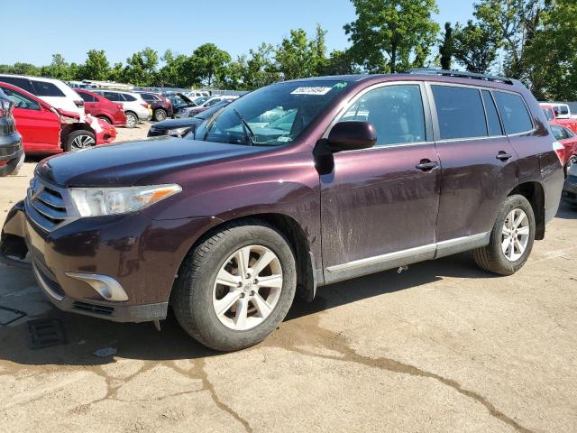 TOYOTA HIGHLANDER 2013 5tdzk3eh9ds137796