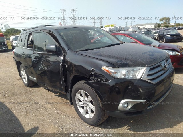 TOYOTA HIGHLANDER 2013 5tdzk3eh9ds139256