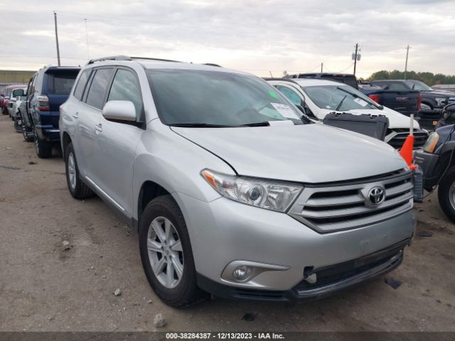 TOYOTA HIGHLANDER 2013 5tdzk3eh9ds139449