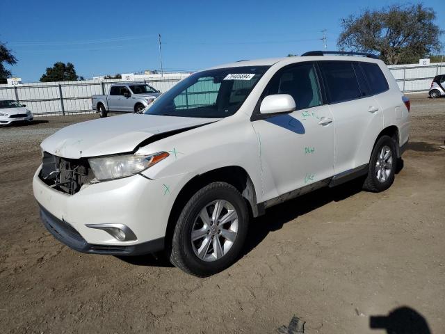 TOYOTA HIGHLANDER 2013 5tdzk3eh9ds140195