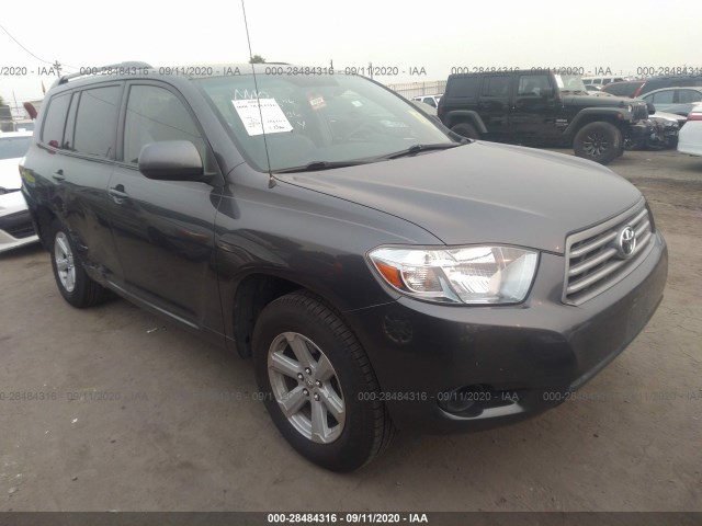 TOYOTA HIGHLANDER 2010 5tdzk3ehxas008235