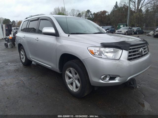 TOYOTA HIGHLANDER 2010 5tdzk3ehxas013466