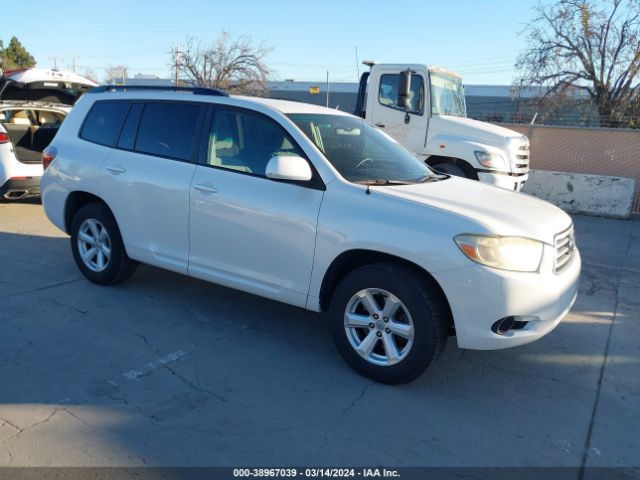 TOYOTA HIGHLANDER 2010 5tdzk3ehxas019008