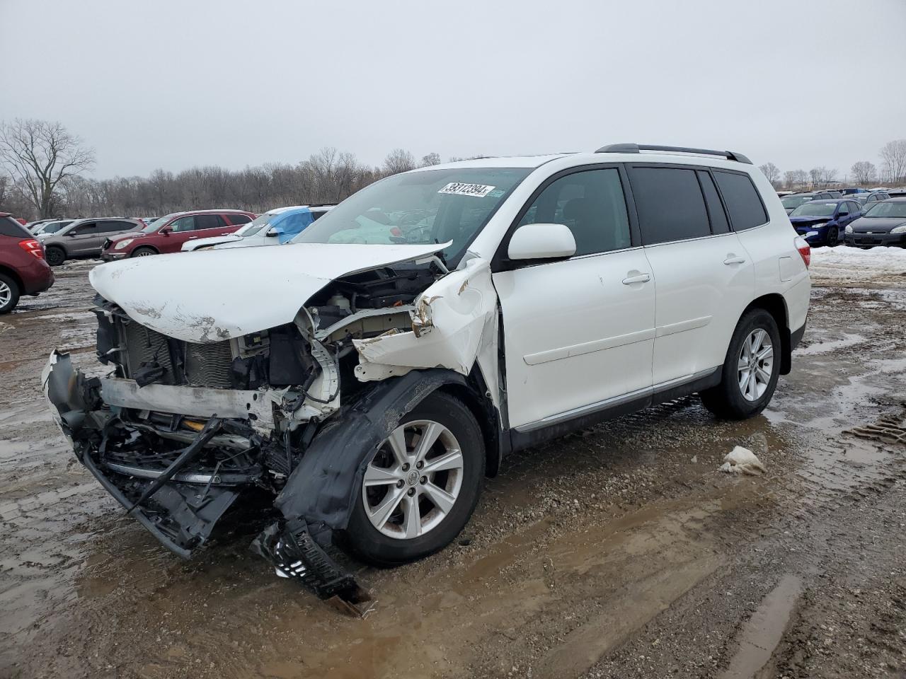 TOYOTA HIGHLANDER 2011 5tdzk3ehxbs029734