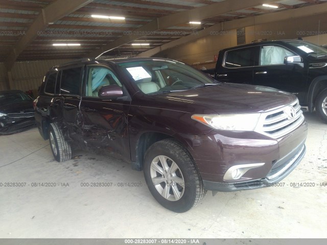 TOYOTA HIGHLANDER 2011 5tdzk3ehxbs033931