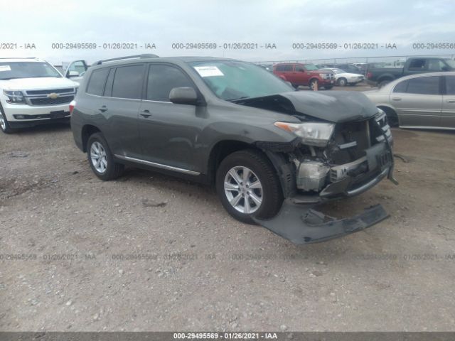 TOYOTA HIGHLANDER 2011 5tdzk3ehxbs041320