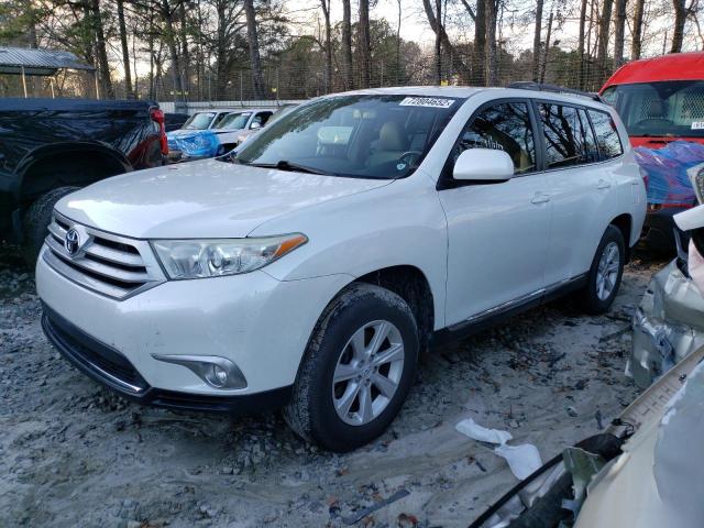 TOYOTA HIGHLANDER 2011 5tdzk3ehxbs046629