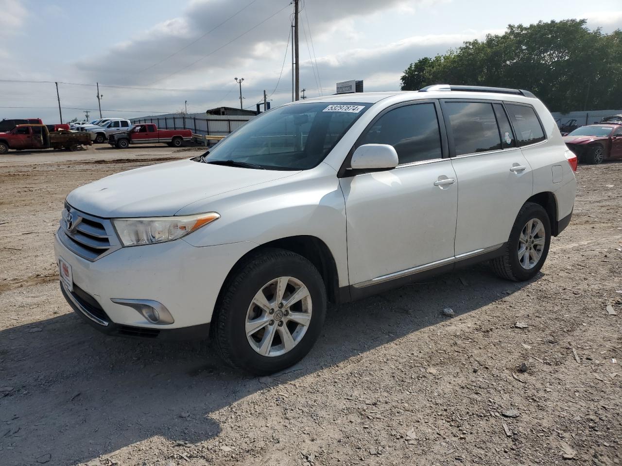 TOYOTA HIGHLANDER 2011 5tdzk3ehxbs047442