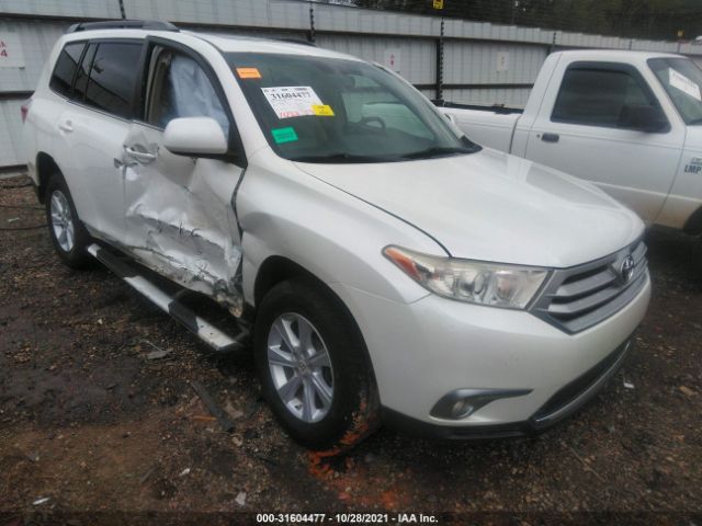 TOYOTA HIGHLANDER 2011 5tdzk3ehxbs048901