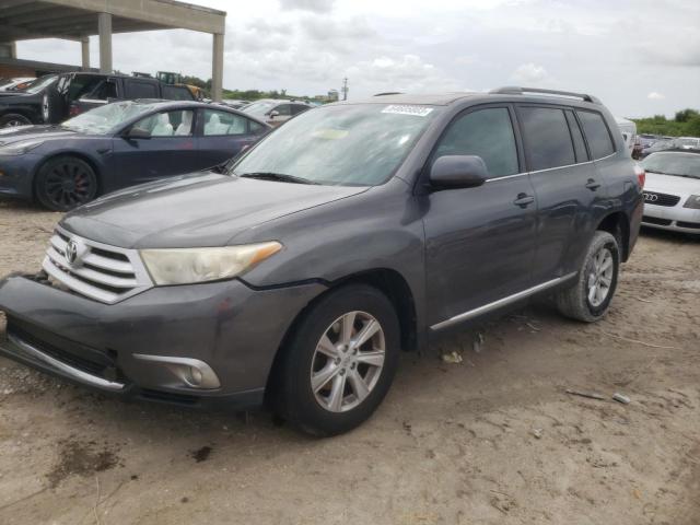 TOYOTA HIGHLANDER 2012 5tdzk3ehxcs052092