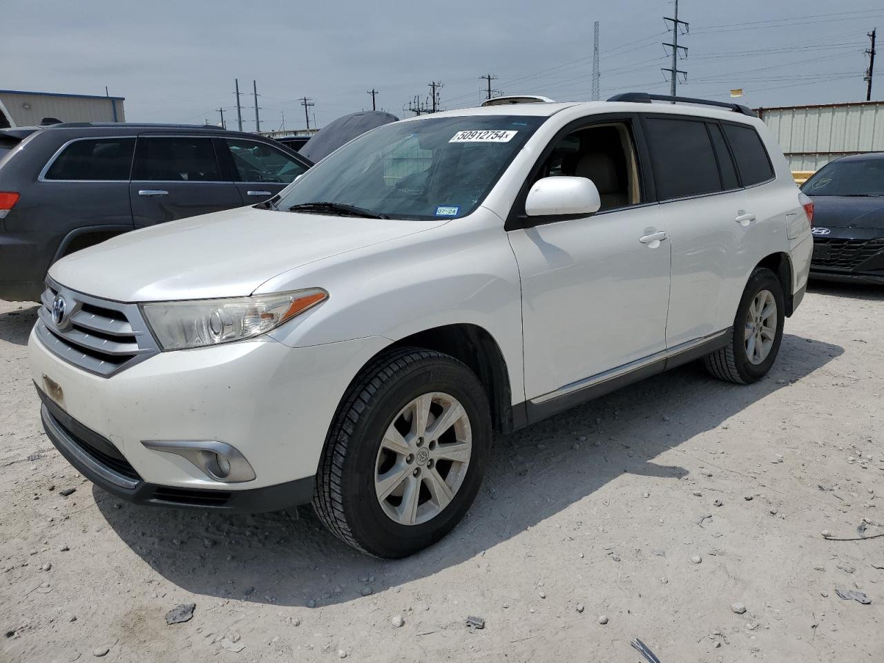 TOYOTA HIGHLANDER 2012 5tdzk3ehxcs066624