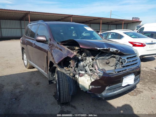 TOYOTA HIGHLANDER 2012 5tdzk3ehxcs071659