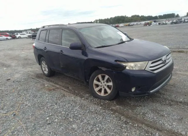 TOYOTA HIGHLANDER 2013 5tdzk3ehxds098488