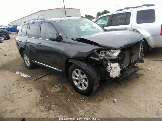 TOYOTA HIGHLANDER 2013 5tdzk3ehxds105407