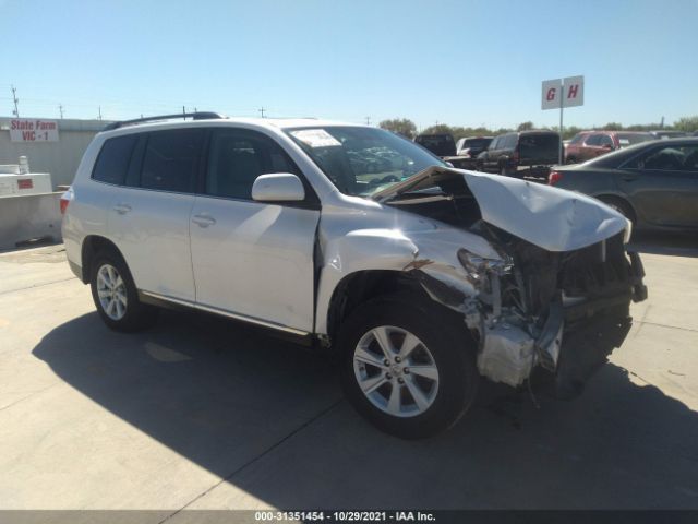 TOYOTA HIGHLANDER 2013 5tdzk3ehxds115273