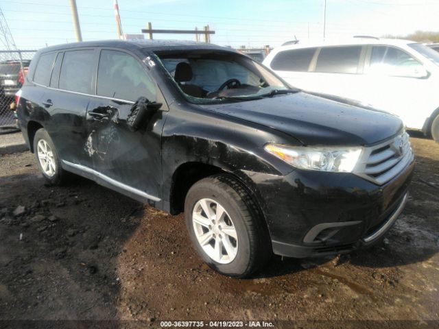 TOYOTA HIGHLANDER 2013 5tdzk3ehxds123972